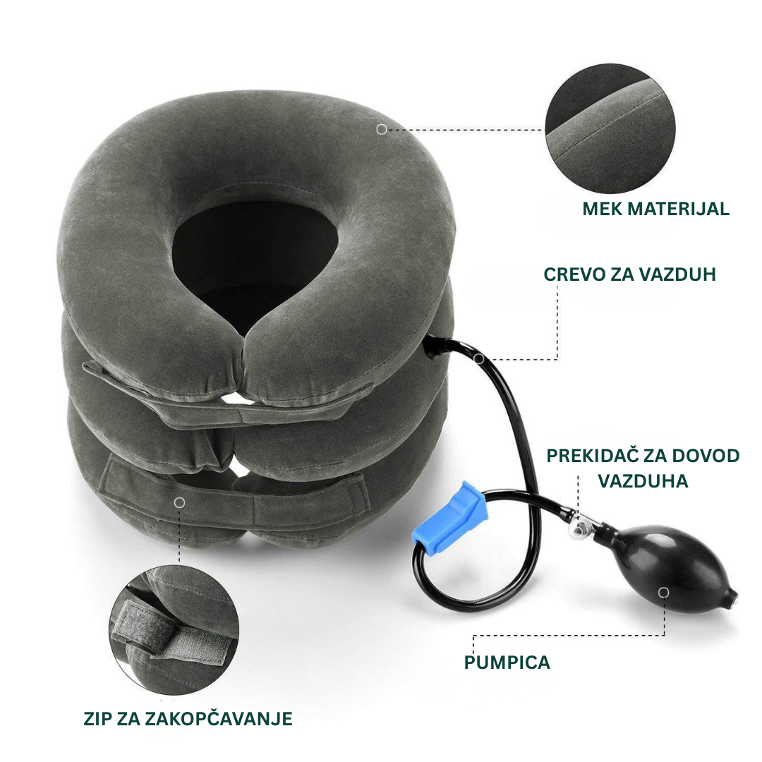 CERVIKAL - Vazdušni Jastuk za Istezanje Vrata