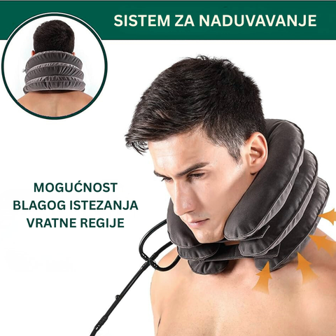 CERVIKAL - Vazdušni Jastuk za Istezanje Vrata x 2 ( 2 vazdušna jastuka )