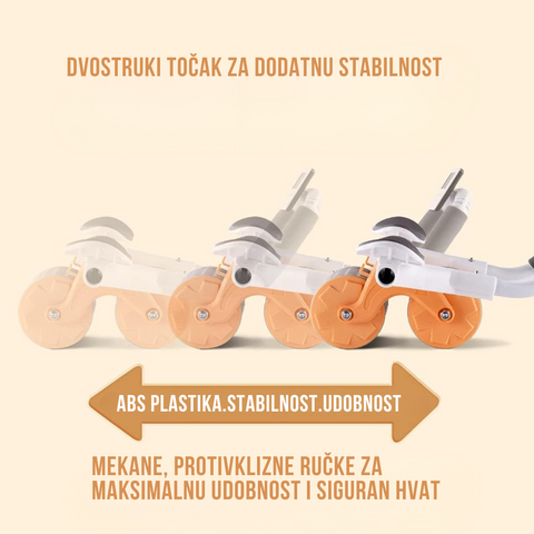 PLANK ROLLER Točak za jačanje mišića jezgra „core „