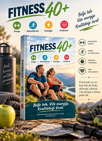 FITNESS 40+ - Priručnik za aktivan i snažan život posle 40