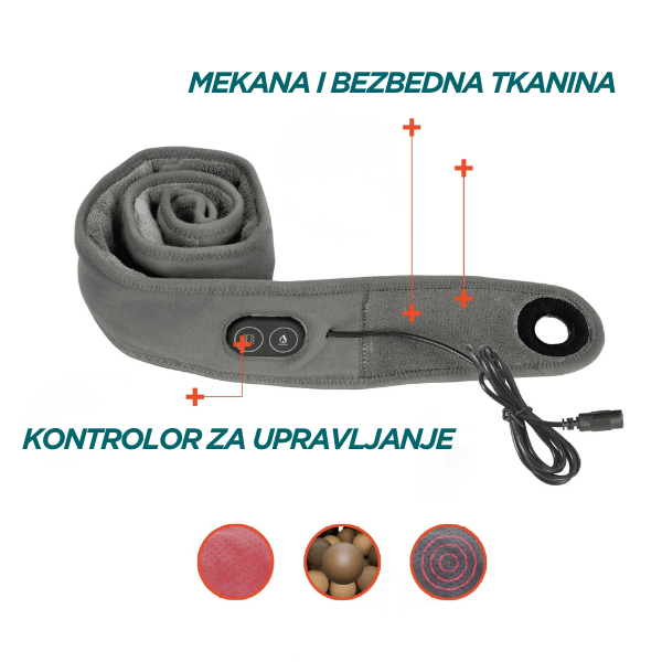 FLEXI CALM – Grejni masažni pojas za opuštanje mišića