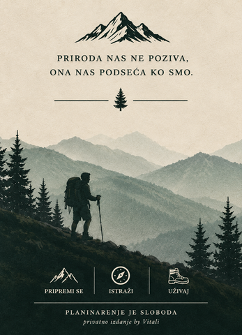 PLANINE - KORACI DO VRHA  Priručnik za ljubitelje planinarstva, hikinga i boravka u prirodi